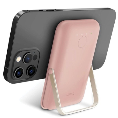 Uniq Hoveo Powerbank magnetinis 5000mAh USB-C 20W PD – rožinis 5
