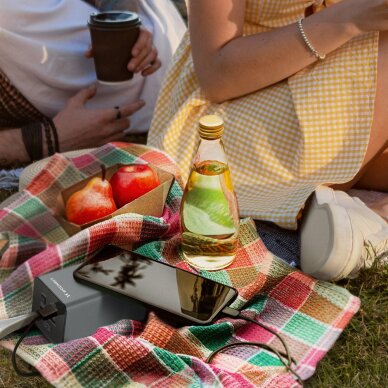 Išorinė baterija Powerbank Wozinsky K65+ 65W 30000mAh 2x USB-C / 1x USB-A – pilka 8