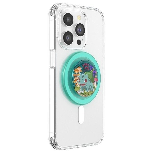 Telefono laikiklis su MagSafe Popsockets 2 Bulbasaur Grip 3 Telefono laikiklis su MagSafe Popsockets 2 Bulbasaur Grip 3