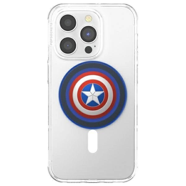 Telefono laikiklis su MagSafe Popsockets 2 Captain America 4