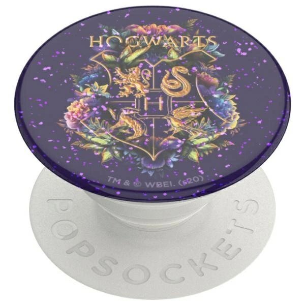 Telefono laikiklis Popsockets 2 Glitter Hogwarts Floral