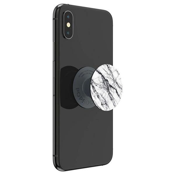Telefono laikiklis Popsockets 2 White Stone Marble 4