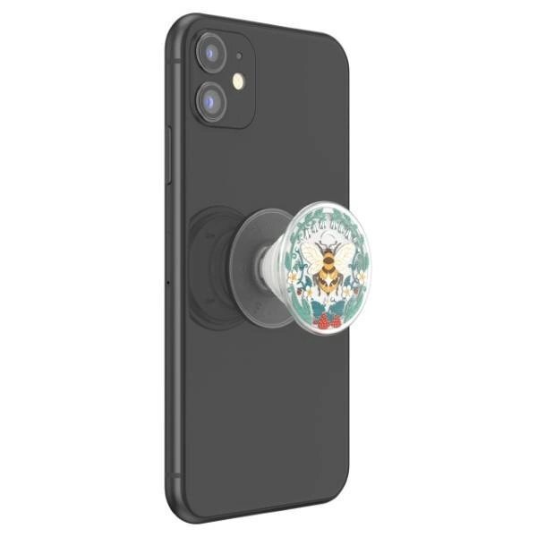 Telefono laikiklis Popsockets PlantCore Grip Bee Boho 2