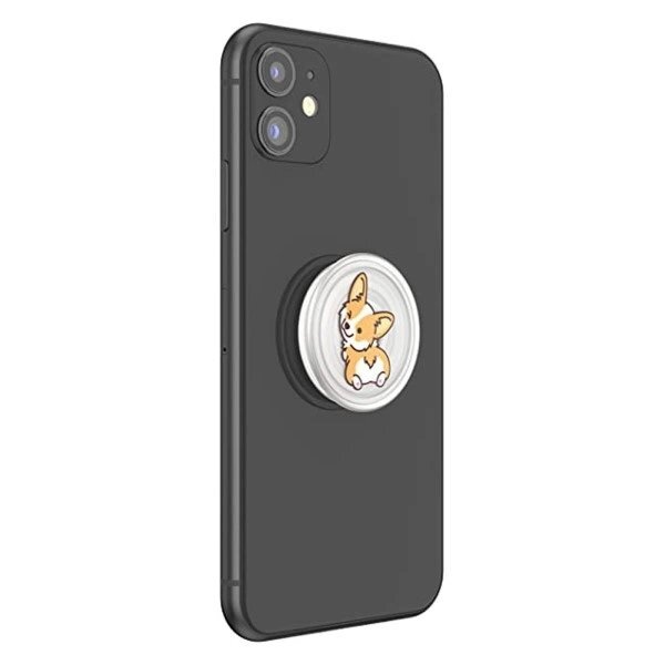 Telefono laikiklis Popsockets PlantCore Grip Cheeky Corgi 2 Telefono laikiklis Popsockets PlantCore Grip Cheeky Corgi 2