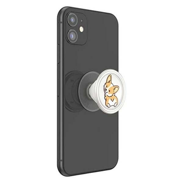 Telefono laikiklis Popsockets PlantCore Grip Cheeky Corgi 3 Telefono laikiklis Popsockets PlantCore Grip Cheeky Corgi 3
