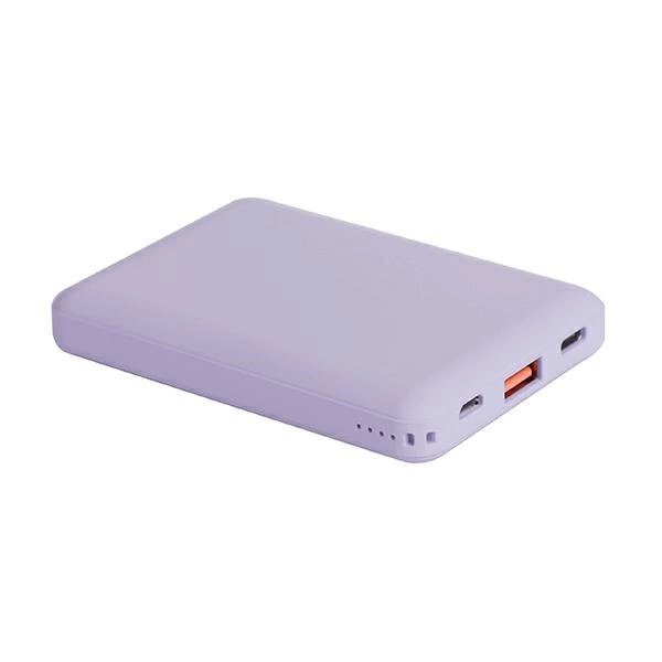 Išorinė baterija Powerbank Uniq Fuele Mini 8000mAh USB-C 18W PD greitas įkrovimas – levandų spalvos 5 Išorinė baterija Powerbank Uniq Fuele Mini 8000mAh USB-C 18W PD greitas įkrovimas – levandų spalvos 5
