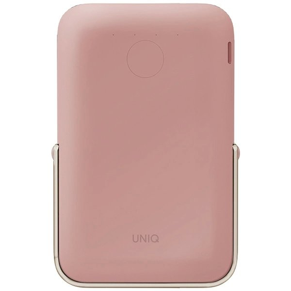 Uniq Hoveo Powerbank magnetinis 5000mAh USB-C 20W PD – rožinis 1 Uniq Hoveo Powerbank magnetinis 5000mAh USB-C 20W PD – rožinis 1