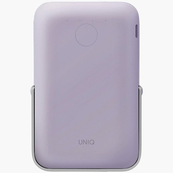 Uniq Hoveo Powerbank magnetinis 5000mAh USB-C 20W PD – violetinis 1 Uniq Hoveo Powerbank magnetinis 5000mAh USB-C 20W PD – violetinis 1