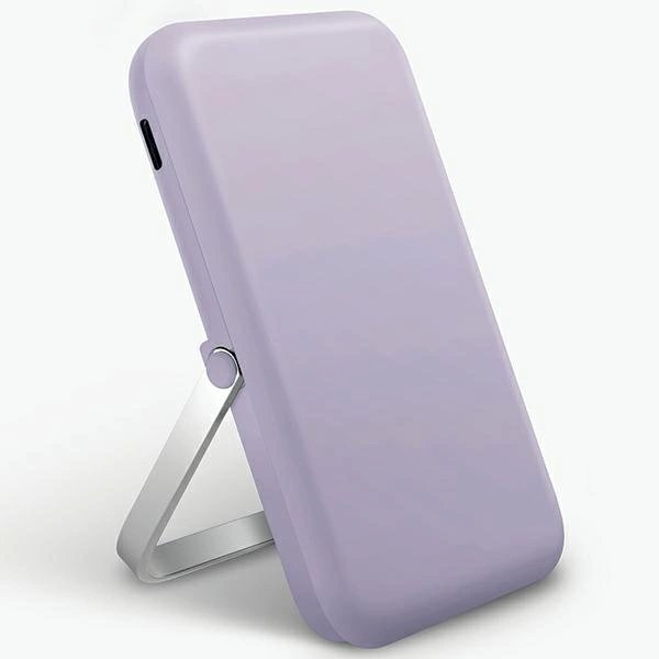 Uniq Hoveo Powerbank magnetinis 5000mAh USB-C 20W PD – violetinis