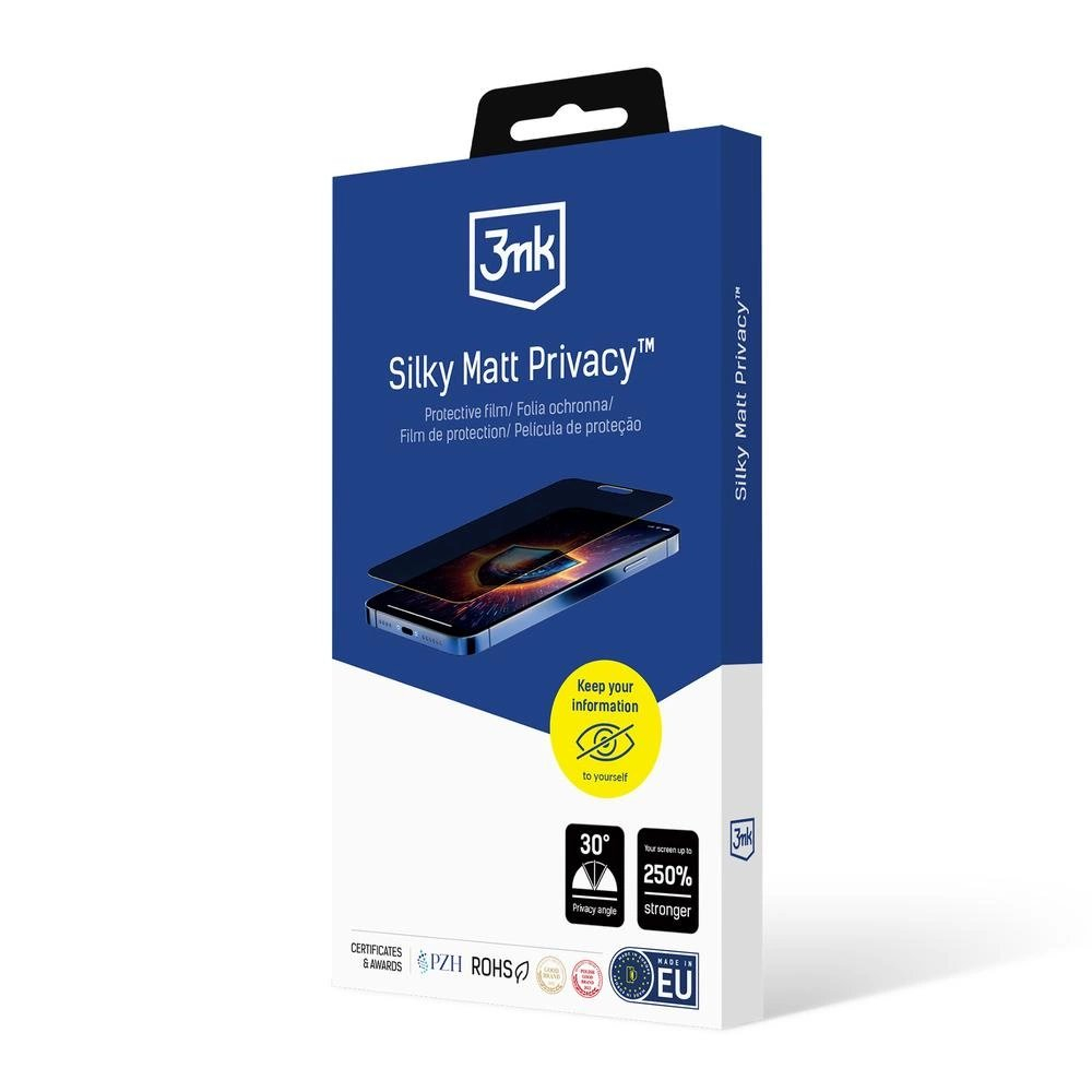 TCL 60 5G / 60R 5G / 60 SE NXTPAPER 5G Matinė privatumo plėvelė 3mk Silky Matt Privacy TCL 60 5G / 60R 5G / 60 SE NXTPAPER 5G Matinė privatumo plėvelė 3mk Silky Matt Privacy