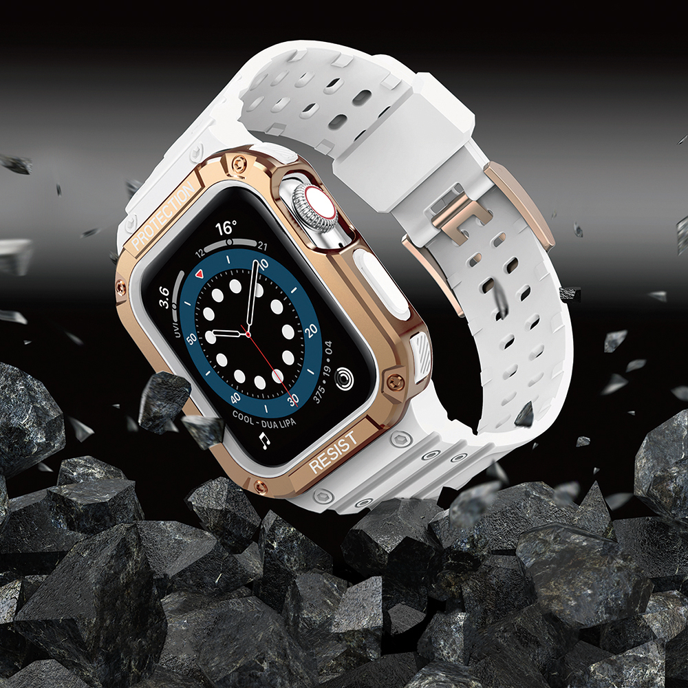 Apyrankė Protect Strap Band for Watch 9 / 8 / 7 / 6 / 5 / 4 / 3 / 2 / SE (41 / 40 / 38mm) Balta 8 Apyrankė Protect Strap Band for Watch 9 / 8 / 7 / 6 / 5 / 4 / 3 / 2 / SE (41 / 40 / 38mm) Balta 8