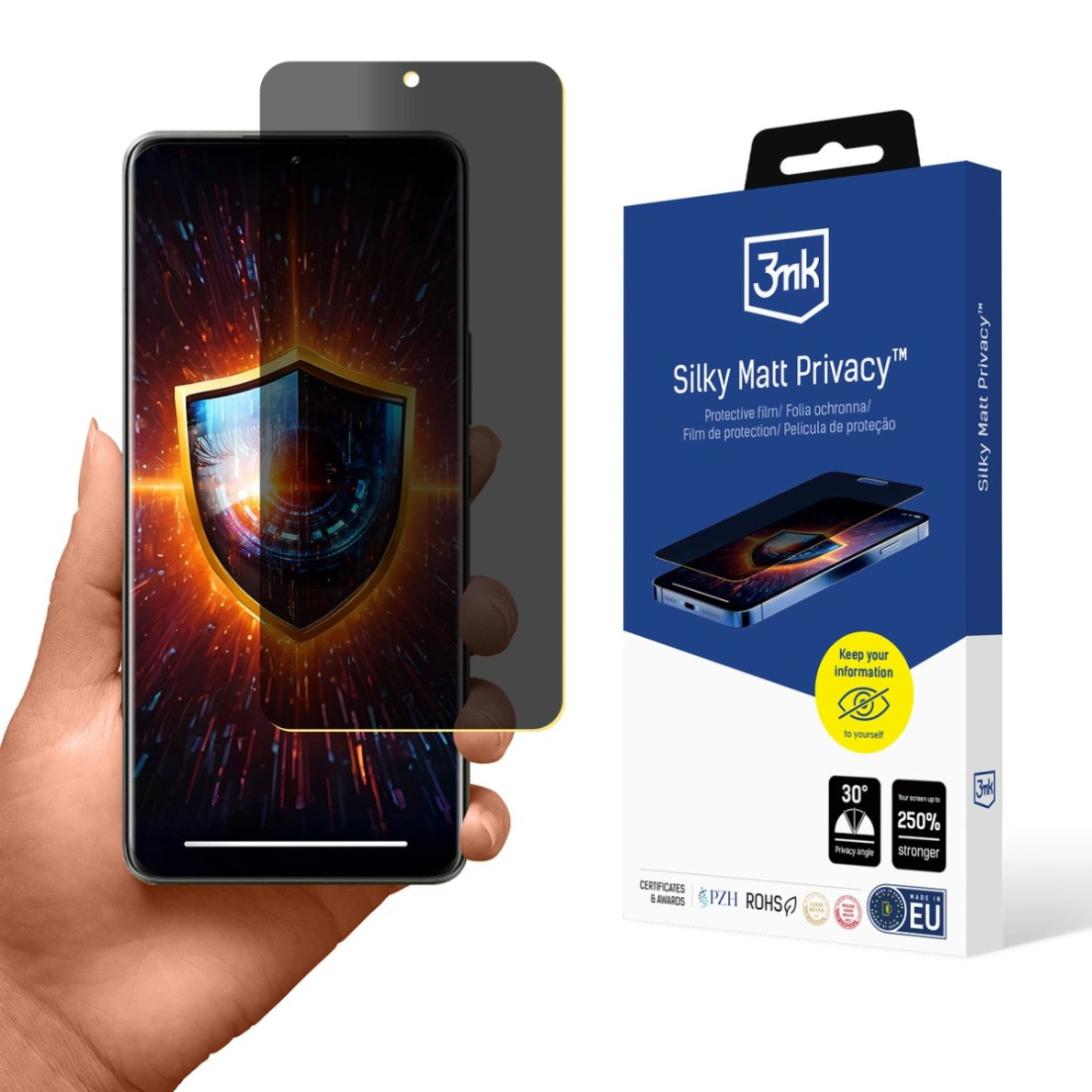 Privacy Plėvelė 3mk Silky Matt Privacy Xiaomi 13 Ultra 5G Privacy Plėvelė 3mk Silky Matt Privacy Xiaomi 13 Ultra 5G