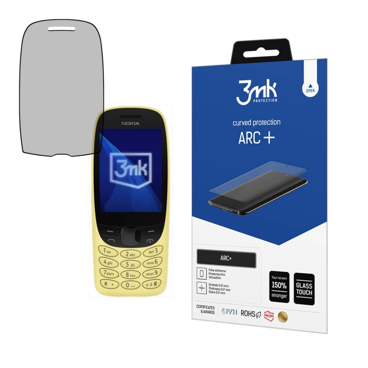 Nokia 6310 (2024) Apsauginė plėvelė 3mk ARC+