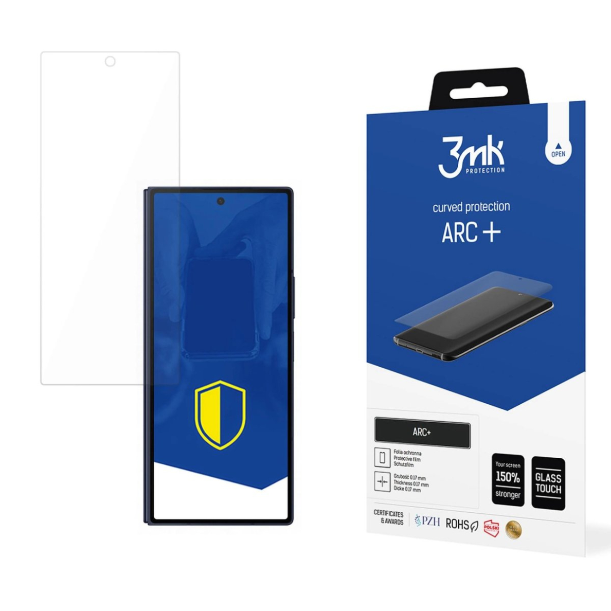 Apsauginė plėvelė 3mk ARC+ Samsung Galaxy Z Fold 6 (front) Apsauginė plėvelė 3mk ARC+ Samsung Galaxy Z Fold 6 (front)
