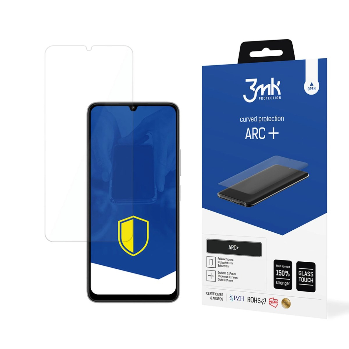 Apsauginė plėvelė 3mk ARC+ Xiaomi Redmi 13C 5G Apsauginė plėvelė 3mk ARC+ Xiaomi Redmi 13C 5G