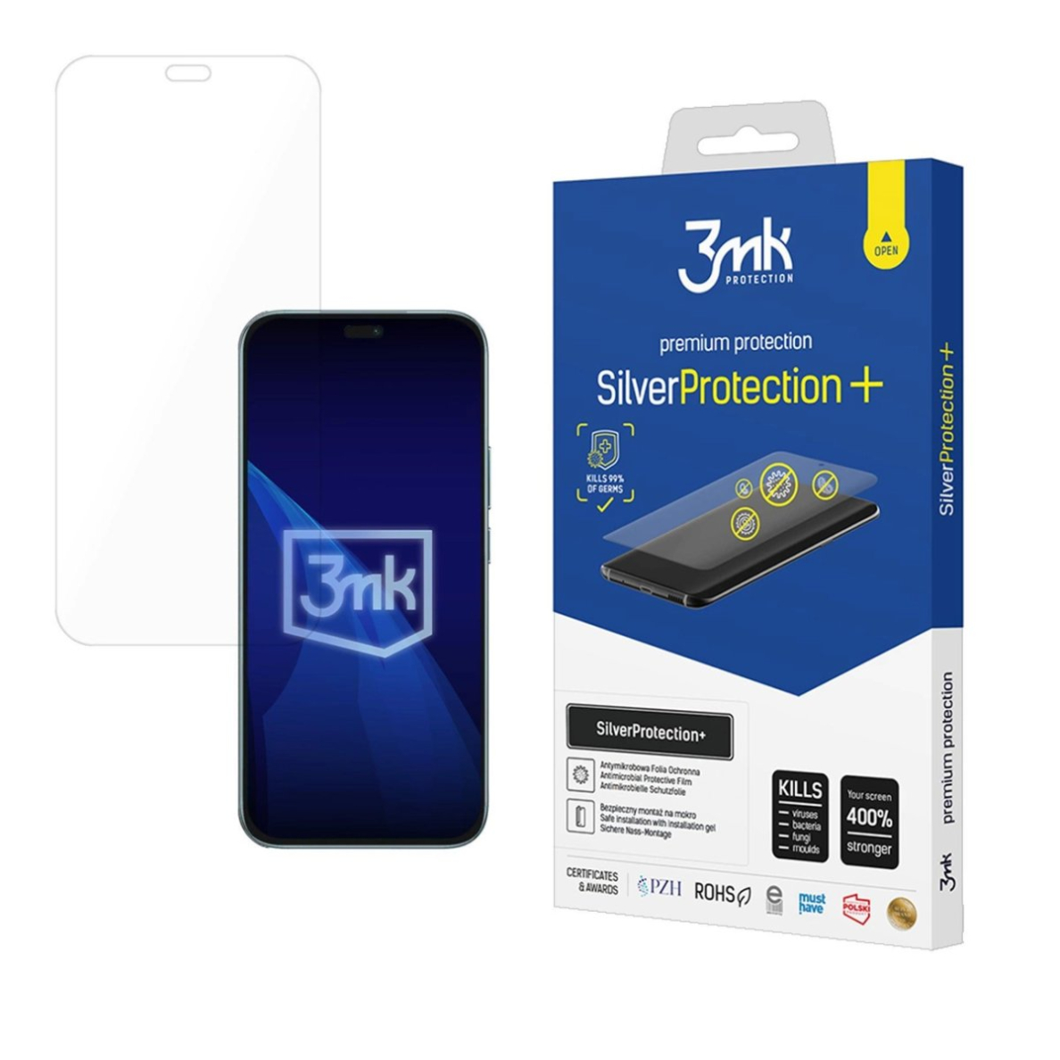 Honor X8c Apsauginė plėvelė 3mk SilverProtection+