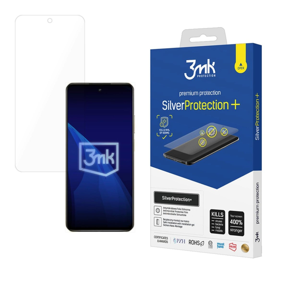 Realme C75 Apsauginė plėvelė 3mk SilverProtection+ Realme C75 Apsauginė plėvelė 3mk SilverProtection+