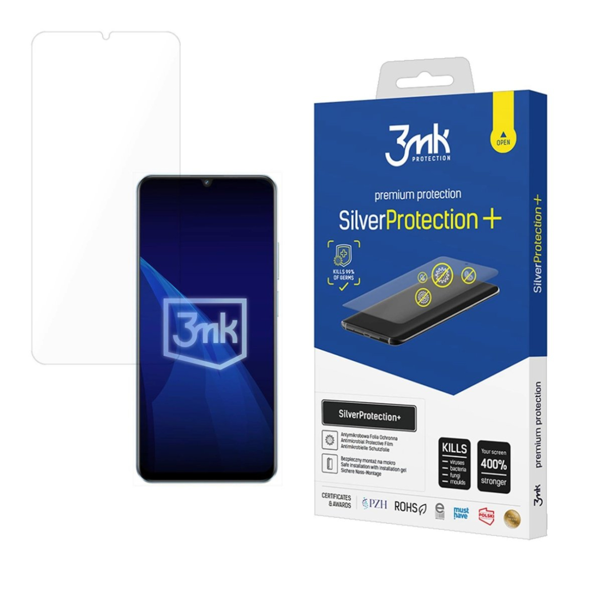 Realme Note 60 Apsauginė plėvelė 3mk SilverProtection+ Realme Note 60 Apsauginė plėvelė 3mk SilverProtection+