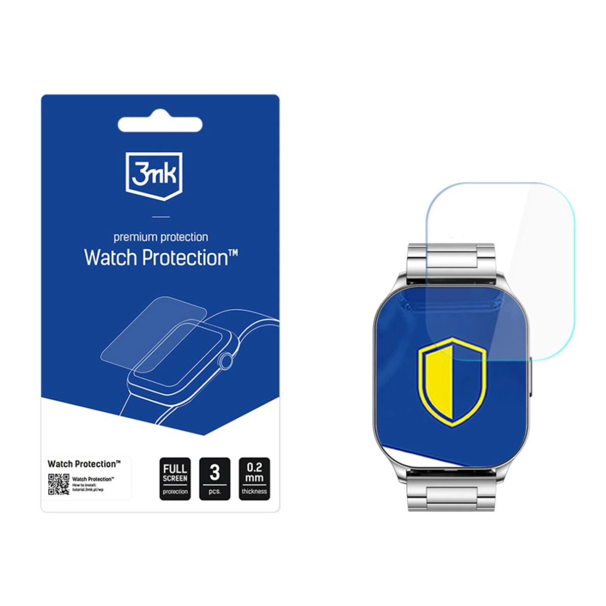 WG AirFlexOne Apsauginė plėvelė 3mk Watch Protection ARC išmaniojo laikrodžio ekranui WG AirFlexOne Apsauginė plėvelė 3mk Watch Protection ARC išmaniojo laikrodžio ekranui