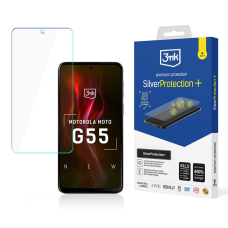 Motorola Moto G55 5G Apsauginė plėvelė 3mk SilverProtection+