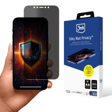 Privacy Plėvelė matte 3mk Silky Matt Privacy iPhone 12 / 12 Pro Privacy Plėvelė matte 3mk Silky Matt Privacy iPhone 12 / 12 Pro