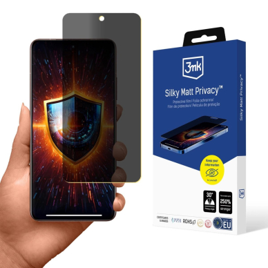 Realme GT7 Pro Matinė privatumo plėvelė 3mk Silky Matt Privacy
