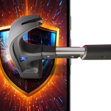 Google Pixel 9A 3mk Silky Matt Privacy privatumo ekrano apsauginė plėvelė 2