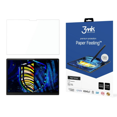 Lenovo Yoga Tab 13 – iki 13" Apsauginė plėvelė 3mk Paper Feeling
