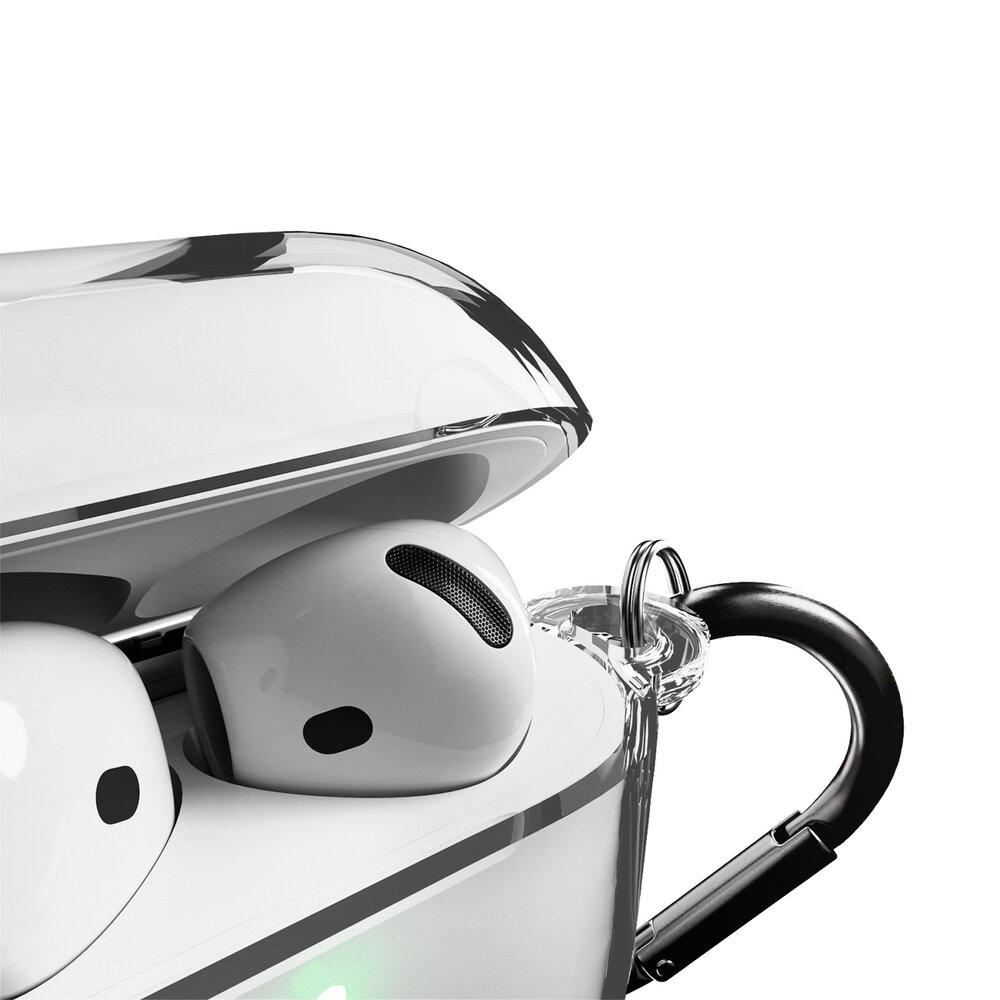 AirPods 4 Puro 0.3 Nude dėklas – skaidrus 2 AirPods 4 Puro 0.3 Nude dėklas – skaidrus 2