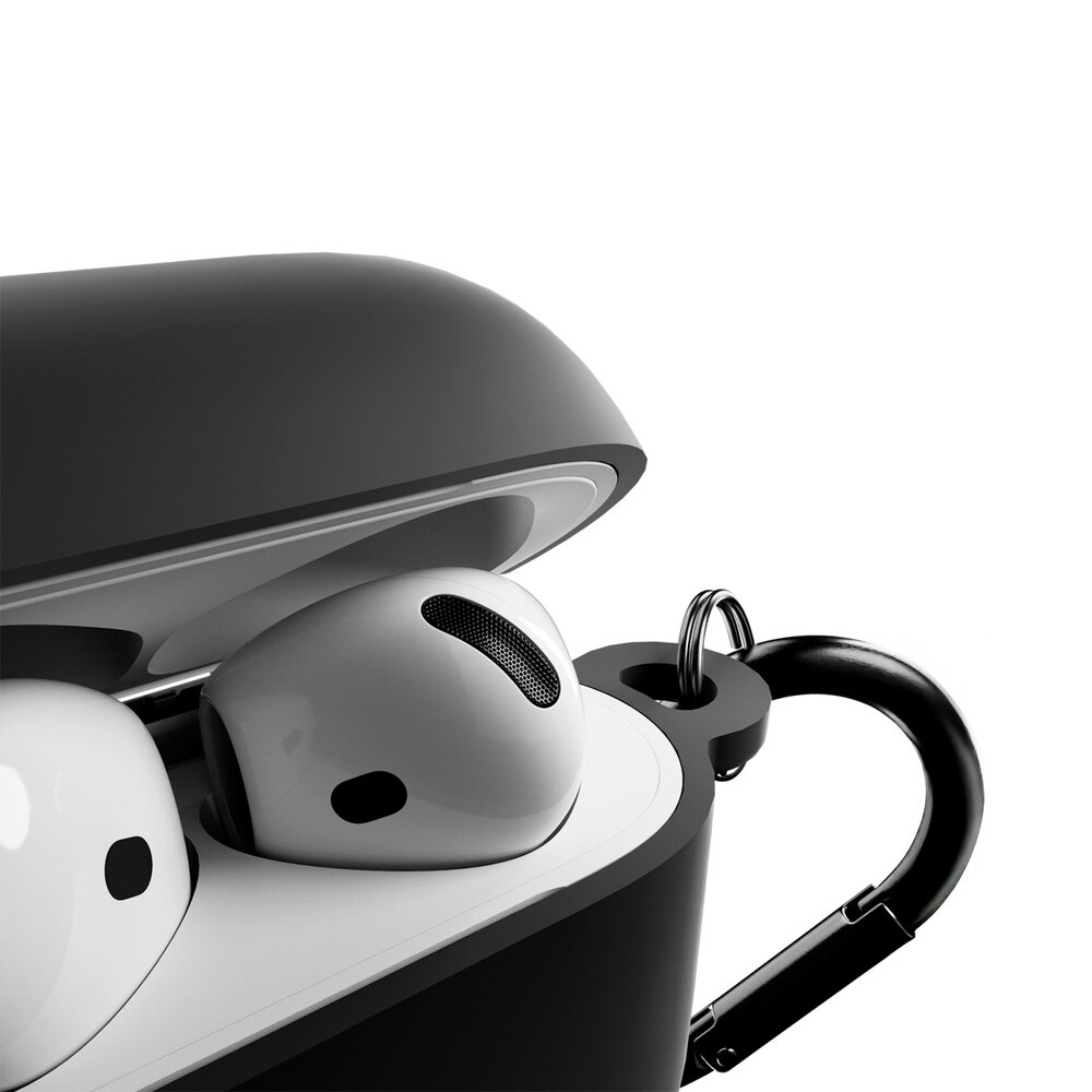 AirPods 4 Puro Icon dėklas – juodas 2