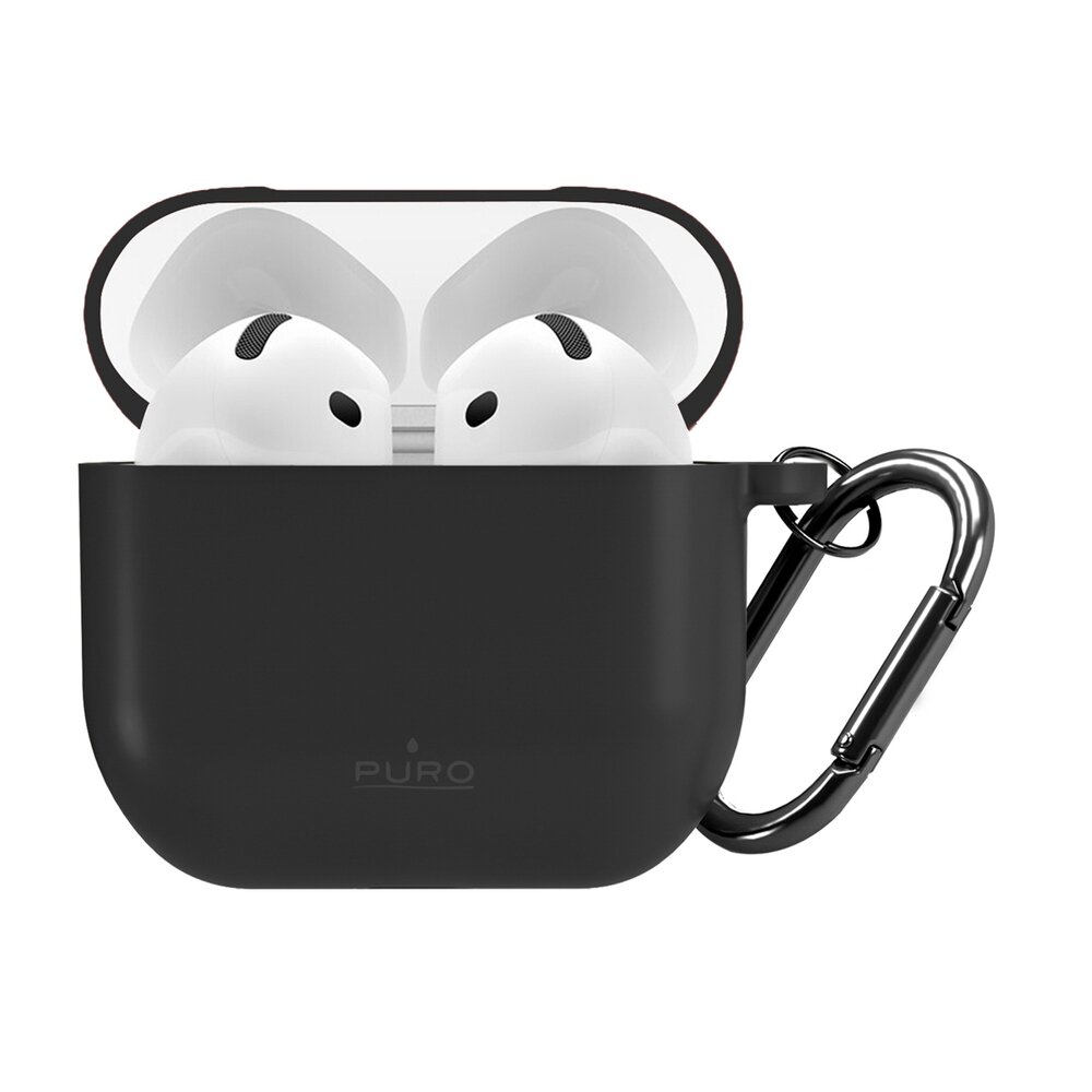 AirPods 4 Puro Icon dėklas – juodas 6