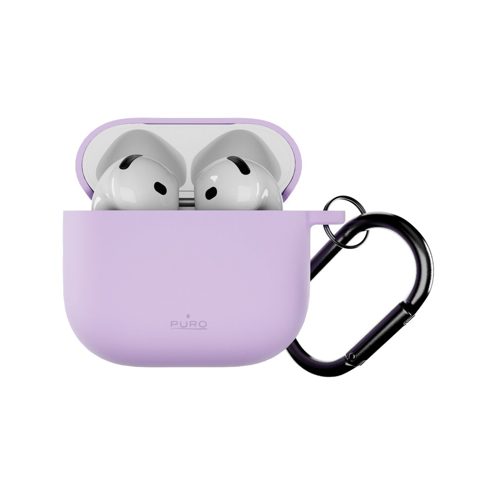 AirPods 4 Puro Icon dėklas – violetinis AirPods 4 Puro Icon dėklas – violetinis