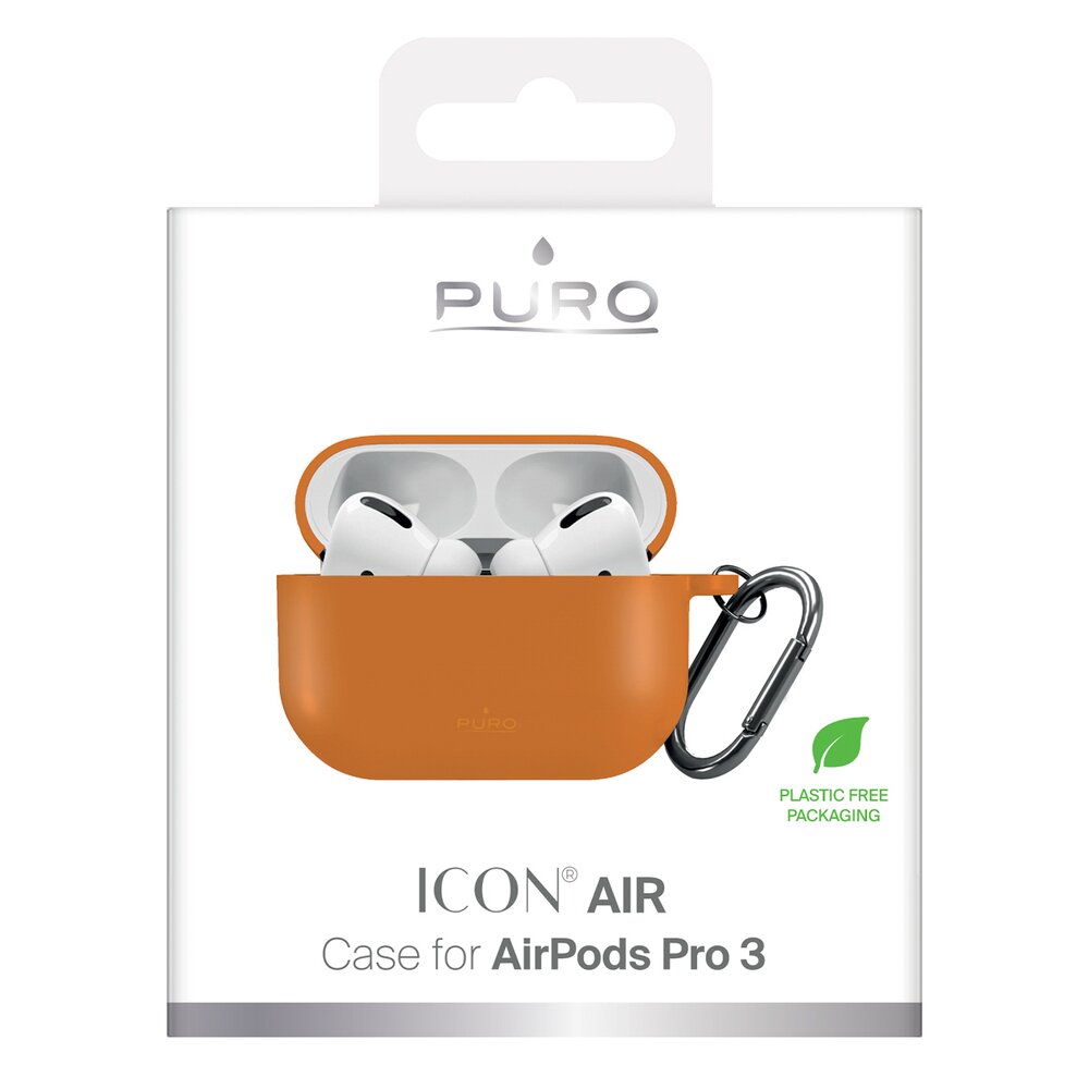 AirPods Pro 3 Puro Icon dėklas – oranžinis 5