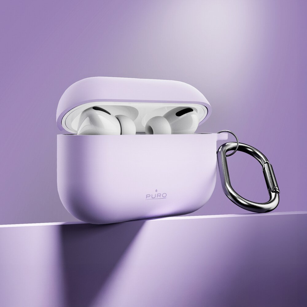 AirPods Pro 3 Puro Icon dėklas – violetinis 4 AirPods Pro 3 Puro Icon dėklas – violetinis 4