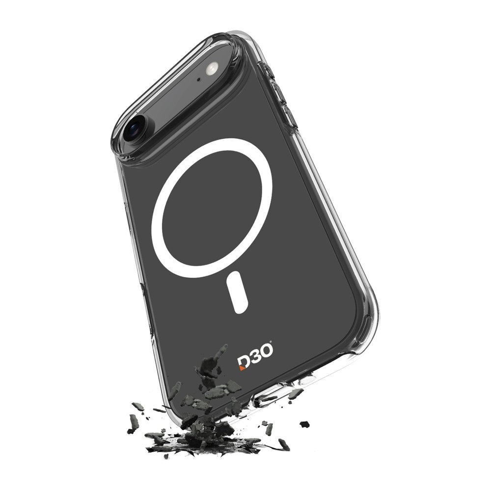 iPhone 17 Air dėklas Puro Impact Clear D3O TPU+PC MagSafe – permatomas iPhone 17 Air dėklas Puro Impact Clear D3O TPU+PC MagSafe – permatomas