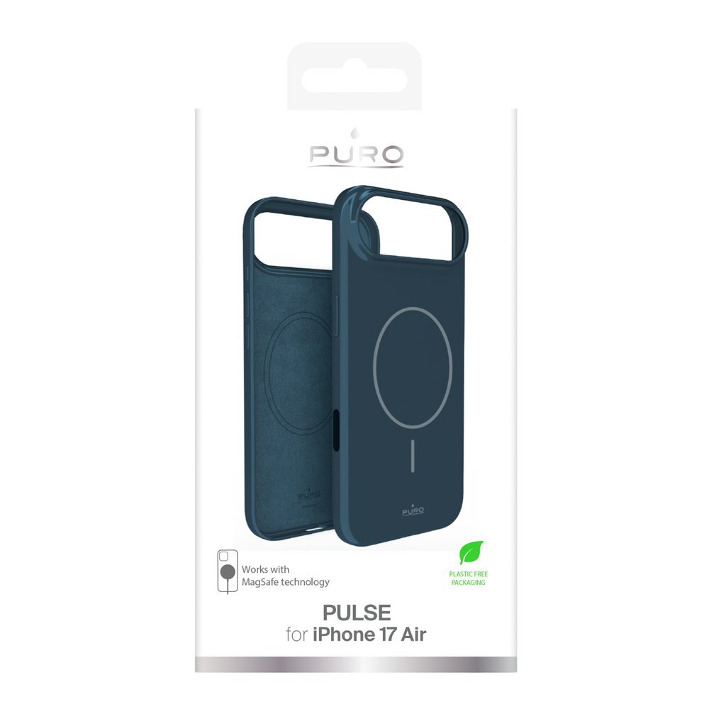 iPhone 17 Air dėklas Puro Pulse – turkio spalvos polikarbonatinis 1 iPhone 17 Air dėklas Puro Pulse – turkio spalvos polikarbonatinis 1