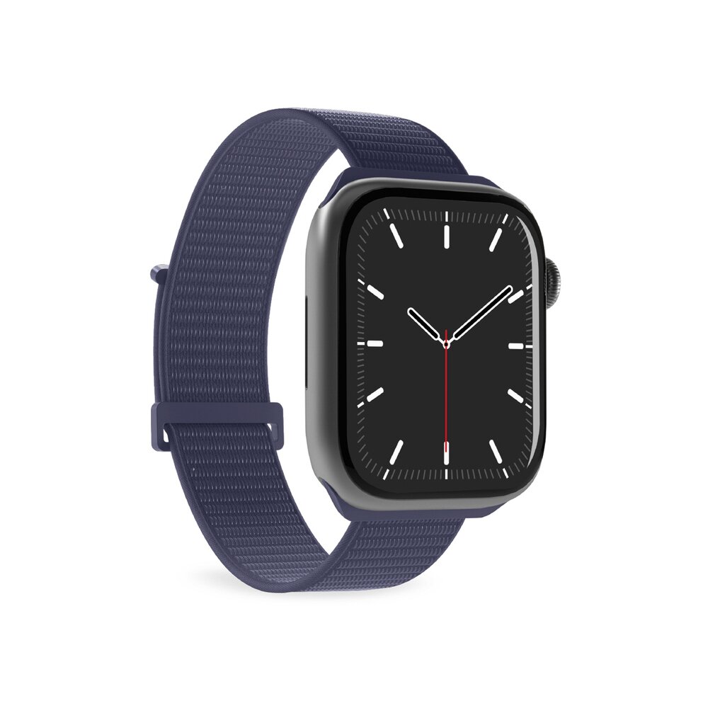 Apple Watch 44/45/46/49 mm Puro Sport apyrankė – tamsiai mėlyna