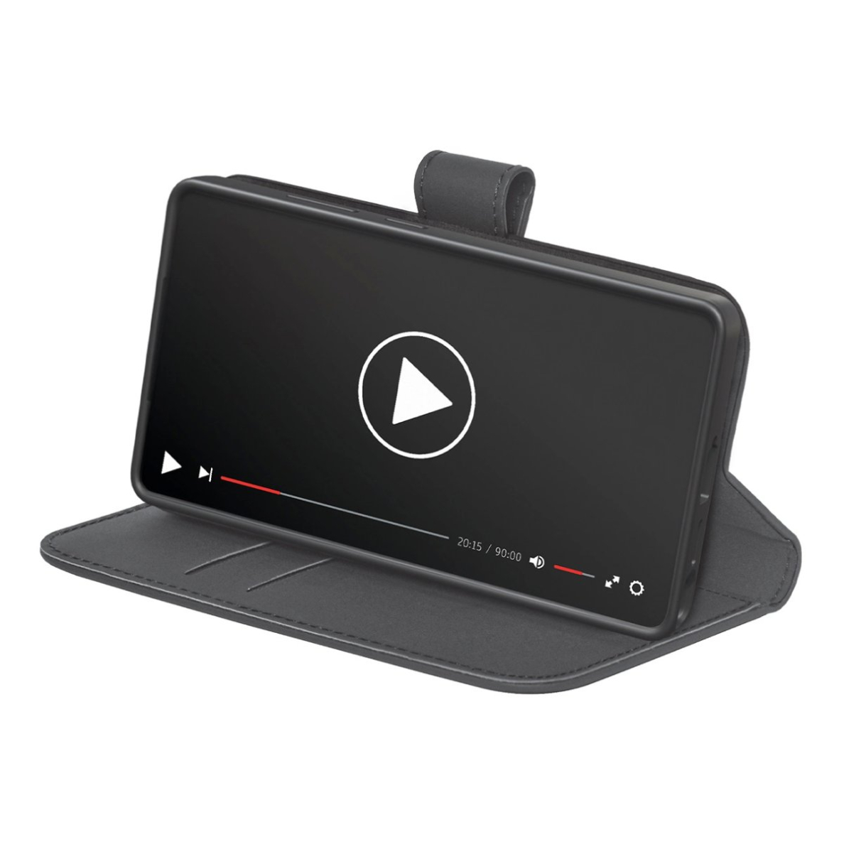 Puro Booklet dėklas su atverčiamu dangteliu ir pinigine Samsung Galaxy S25 Ultra - juodas 2