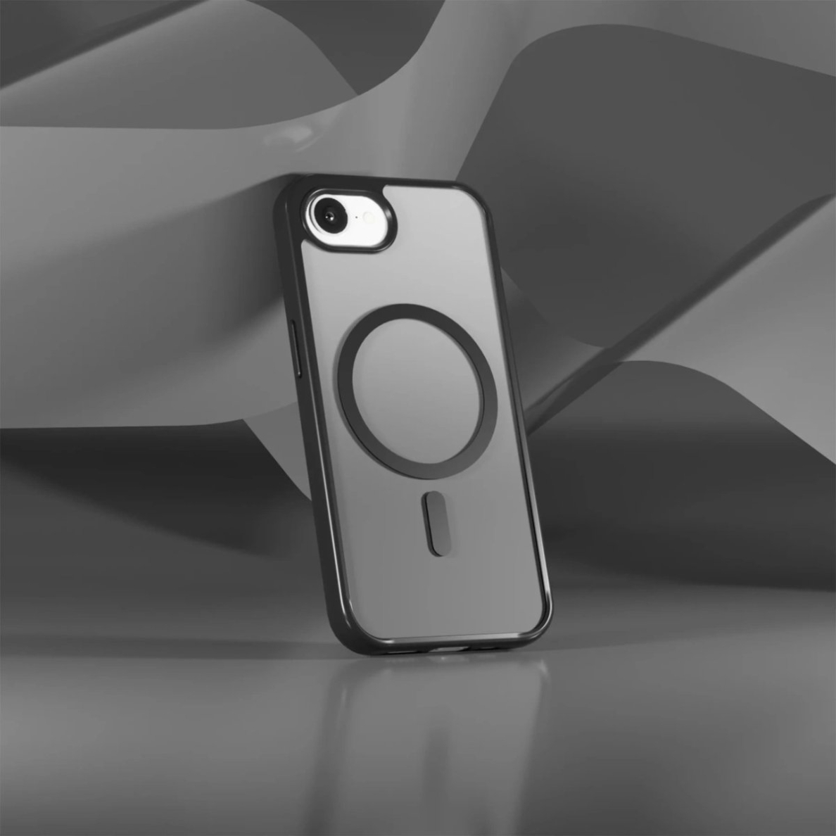 Puro Cover in TPU "GRADIENT" with Magsafe and gradient effect skirtas iPhone 16E, Juodas 1