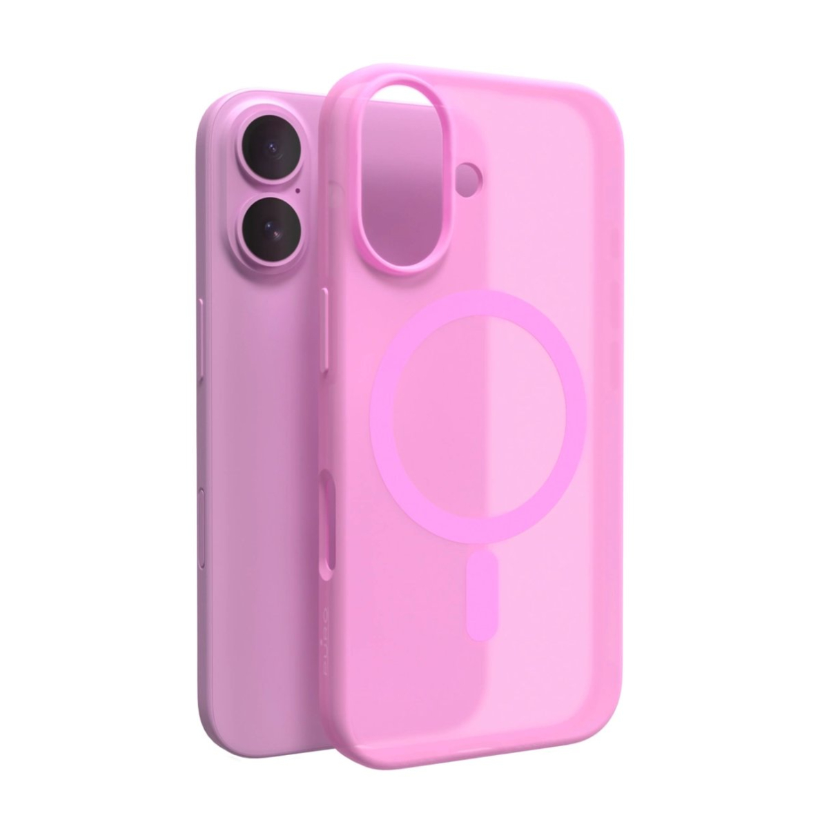 iPhone 16 – Puro Daylight MagSafe Silicone Case - Rožinis
