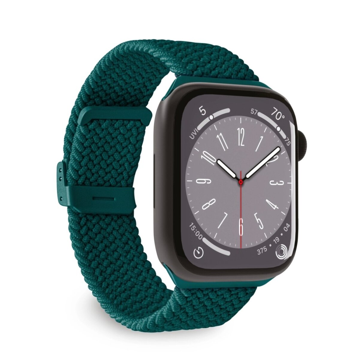 Dirželis Puro Loop Nailon Apple Watch 38 / 40 / 41 mm – tamsiai žalias Dirželis Puro Loop Nailon Apple Watch 38 / 40 / 41 mm – tamsiai žalias