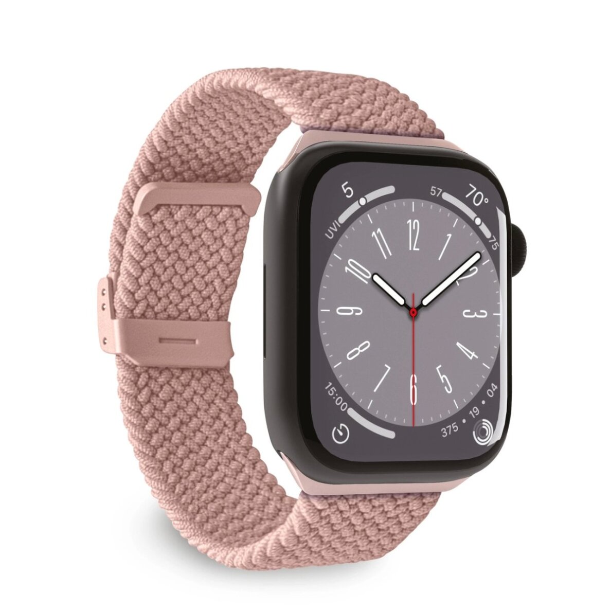 Dirželis Puro Loop Nailon Apple Watch 38 / 40 / 41 mm – rožinis