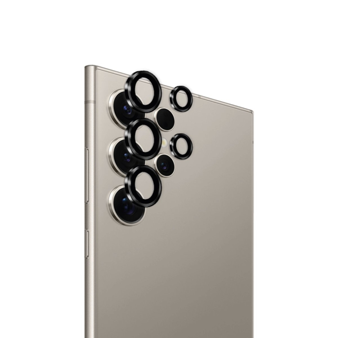 Puro vieno objektyvo grūdintas stiklas kamerai skirtas Samsung Galaxy S25 Ultra Puro vieno objektyvo grūdintas stiklas kamerai skirtas Samsung Galaxy S25 Ultra