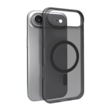iPhone 17 Air Puro Daylight silikoninis dėklas su MagSafe – permatomas juodas