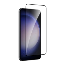 Puro Frame grūdintas stiklas su juodu rėmeliu skirtas Samsung Galaxy S25 / S24