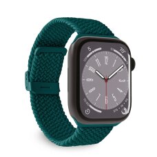 Dirželis Puro Loop Nailon Apple Watch 42 / 44 / 45 / 49 mm – tamsiai žalias