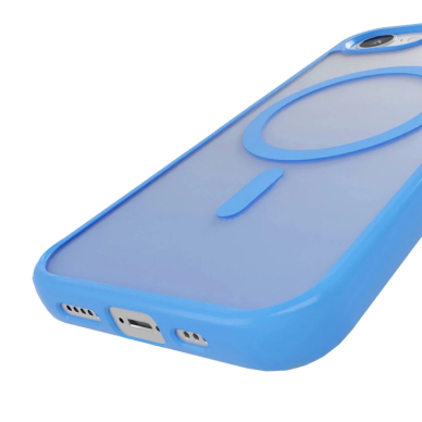 Puro Cover in TPU "GRADIENT" with Magsafe and gradient effect skirtas iPhone 16E, Mėlynas 3