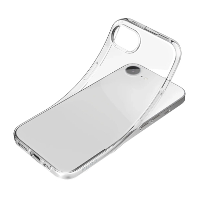 Puro Cover TPU Ultra-Slim "0.3 NUDE" skirtas iPhone 16E, Permatomas 2