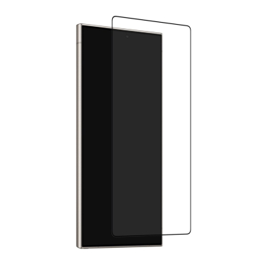 Puro Frame grūdintas stiklas su juodu rėmeliu skirtas Samsung Galaxy S25 Ultra