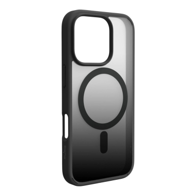 iPhone 16 Pro Max – Puro Gradient MagSafe silikoninis dėklas - Juodas iPhone 16 Pro Max – Puro Gradient MagSafe silikoninis dėklas - Juodas